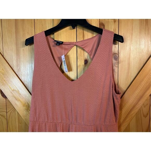 Torrid Skater Dress Size 1X Textured Light Orange /Rust nwt (0760) nwt Read - Picture 6 of 9